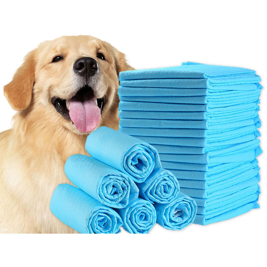 Pack of 50 Dog Training Piss Pads Super Absorbent Soft Disposable Pet Diaper