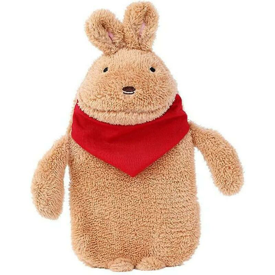 Thsinde - Hot , Warm Cartoon Rabbit Hot With Soft Cover Brown