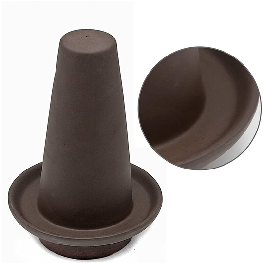 Fish Tank Spawning Breeding Cones Cave Ceramic for Discus Fish and Angelfish Fish Breeding Cones Cave Aquatic Pets