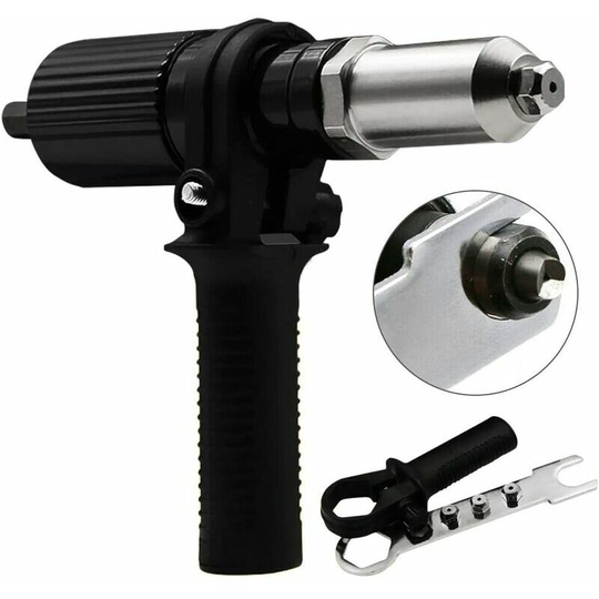 Pop insert nut adapter drill electric adapter rivet gun cordless riveting tool