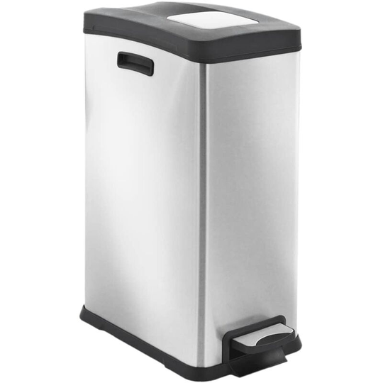 EKO - Pedal Bin Rejoice 30 l Matte Silver Silver