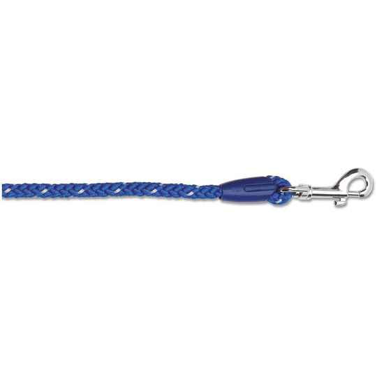 Pet Products Heritage Reflective Rope Lead (12mm x 1.5m) (Blue) - Blue - Ancol
