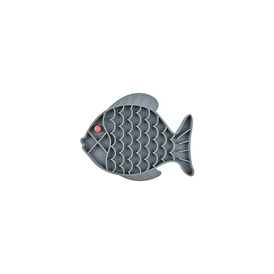 Dog Cat Slow Feeding Lick Mat, Silicone Food Bowl with Non-Toxic Suction Cups for Training and Bathing