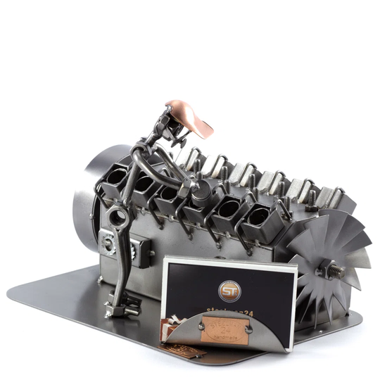 Machine Builder Screw Man Place Card Holder