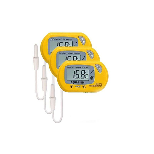 Soekavia - lcd Aquarium Thermometer Digital Aquarium Thermometer Aquarium Water Terrarium Temperature Measurement Moisture Resistant Reptile