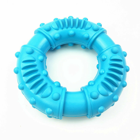 Morejieka - Dog Chew Toy for Aggressive Chewers Large Breed, Ultra-Tough & Hard Natural Rubber Dog Toy Nearly Indestructible Puppy Toys for Small