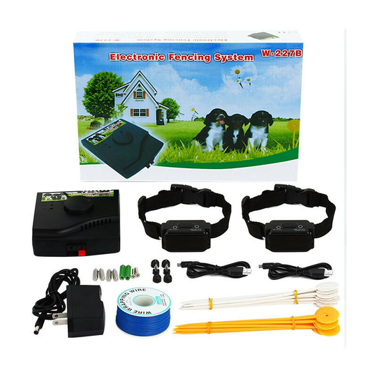 Electric Dog Fence Anti Runaway Collar with Collars