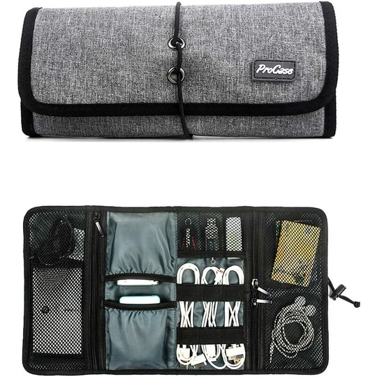 Betterlifegb - Accessories Bag Organizer, Universal Electronics Travel Gadgets Carrying Case Pouch for Charger usb Cables sd Memory Cards Earphone