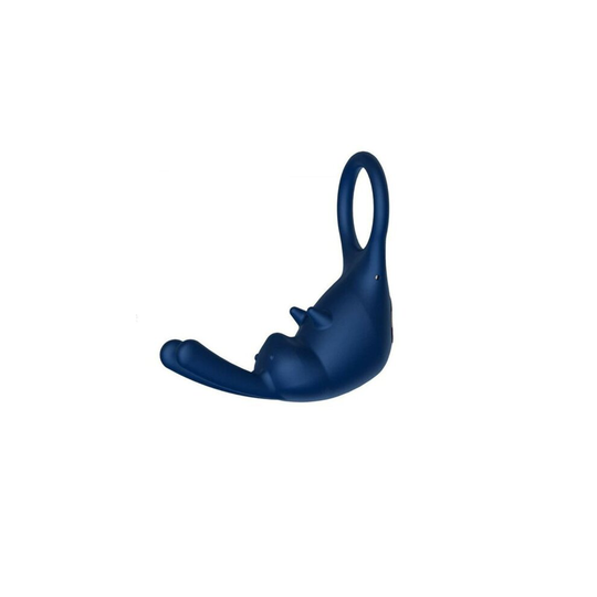 Cock Rabbit Vibrator Penis Ring Vibrations Clitoral Testicles Stimulation