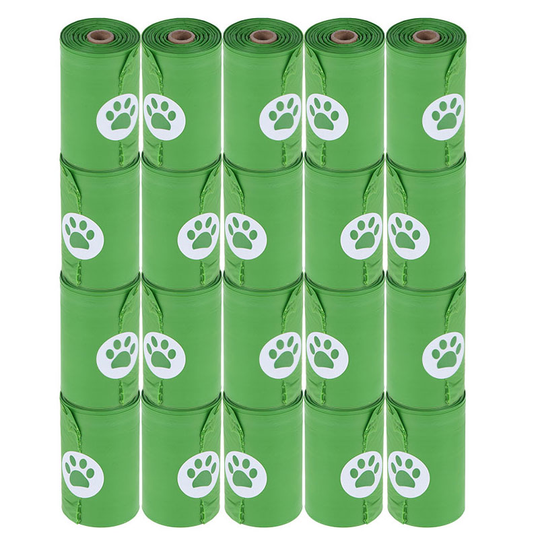 Biodegradable Dog Poop Bags - 20 Rolls (15 bags per roll)