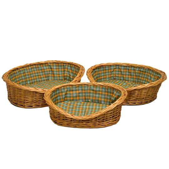 Kellan Bolster Cushion in Green/Brown