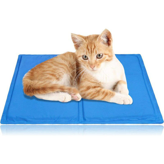Self-refreshing cooling mat for dog/cat blue size s 40*30 cm