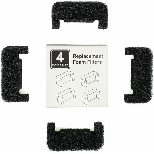 4pcs Replacement Sponge Drinking Fountain Filter Drinking Fountain Foam Filter Type 2