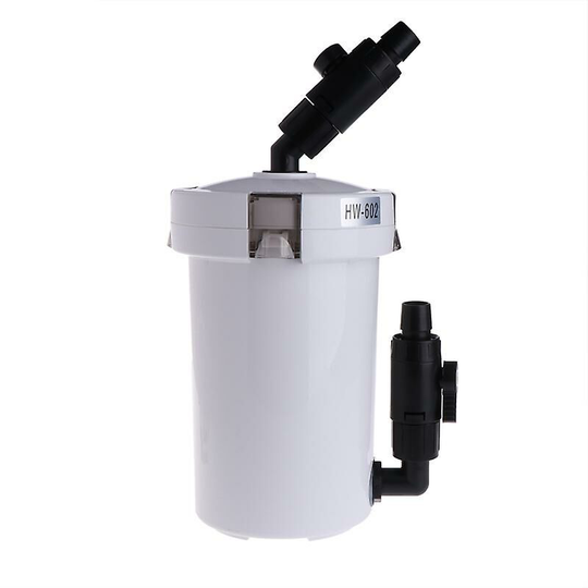 Ultra-quiet external filter bucket Hw-602 for aquarium without pump