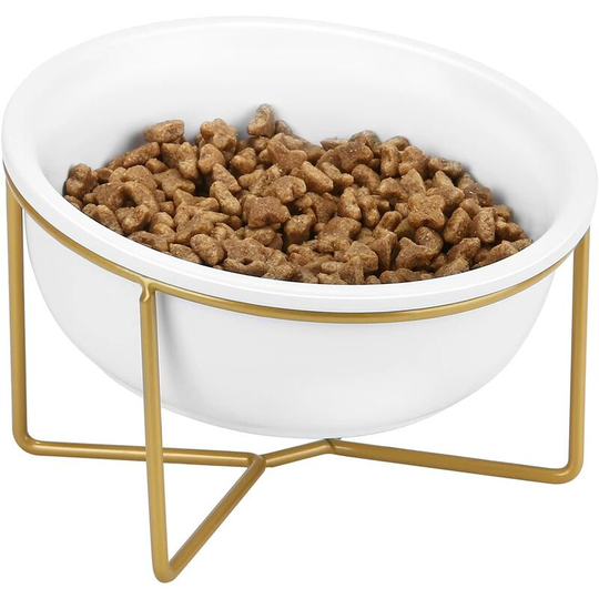 Dog Bowl (M-480ML, White)