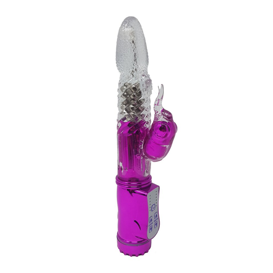 Rotating "Elephant" Vibrator (Metallic Purple)