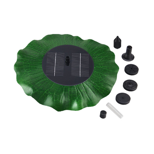 Solar Pond Fountain Pump-BR-Vie 7V 1.4W Solar Panel Powered Water Pump for Garden Pool Pond Aquarium Fountain