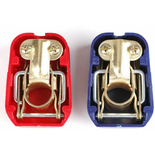 Pieces Battery Terminals, Universal Car Positive Negative Battery Terminals Quick Release Connector Cable Clamps