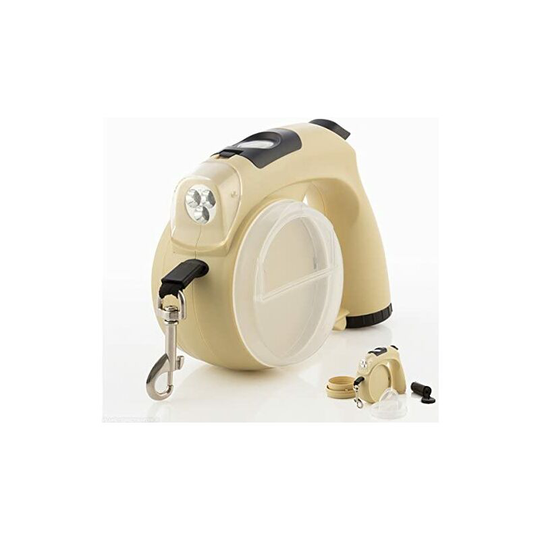 Retractable Dog Strap 6 in 1 Beige