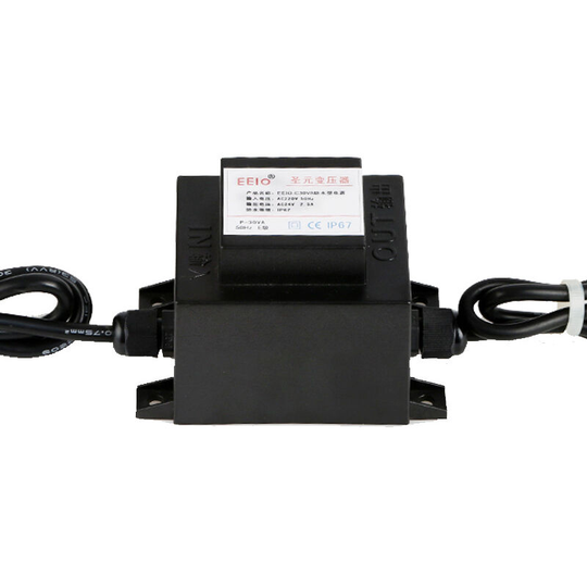 Waterproof Output Adapter for Swimming Pool Lighting Waterproof Switching Transformer 12V Light Transformer (220V eu Plug)