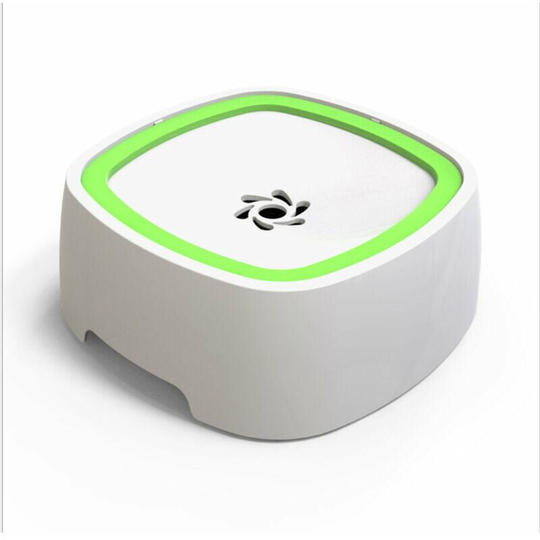 1 dog water bowl, dog water bowl, pet water bowl, to avoid the water bowl floating slowly, wet mouth, and keep the water fresh (green)