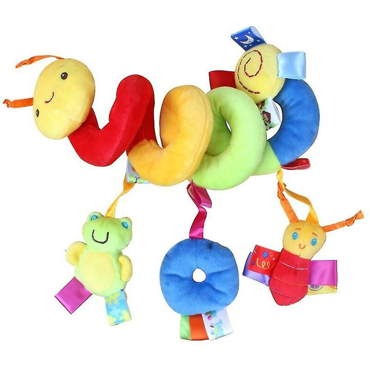 Wrap-around Hanging Cartoon Bee Bed Around Color Label Plush Toy