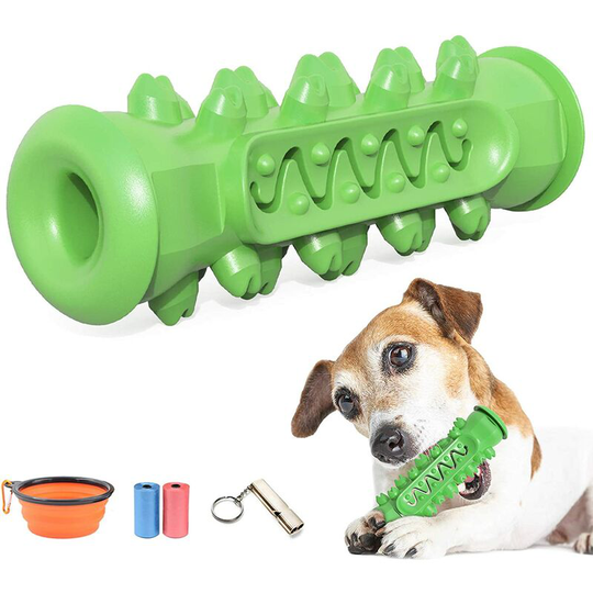 Modou - Dog Chew Toy Dog Toothbrush, Dog Chew Toy with Teeth Care Function for Cleaning Teeth, Interactive Toy for Aggressive Chew Small Large Dogs
