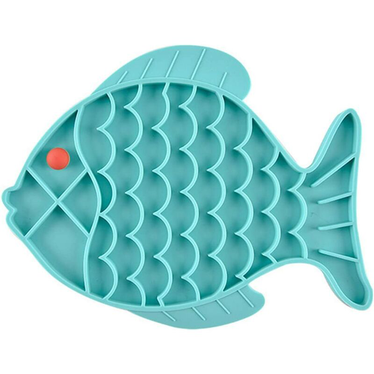 Dog Cat Licking Mat Distraction Device Slow Treat Dispenser Dog Bowls Puzzles Stop Bloating Peanut