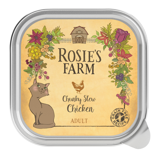 Rosie's Farm Adult Chunky Stew with Chicken - Saver Pack: 48 x 100g