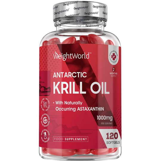 Antarctic Krill Oil Capsules 1000mg - 120 Softgels
