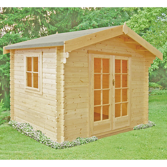 Port Orange 10 x 10 Ft. Tongue and Groove Log Cabin