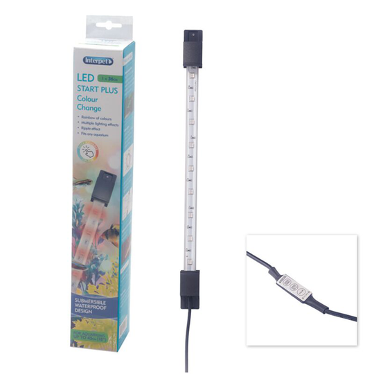 Led Start Plus Multi Colour Change 36cm Aquarium Light - Interpet
