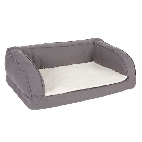Orthopaedic Dog Bed - Grey - 75 x 50 x 25 (L x W x H)