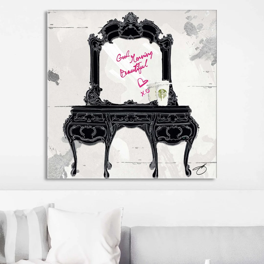 Good Morning Beautiful by Jodi - Wrapped Canvas Painting Print
