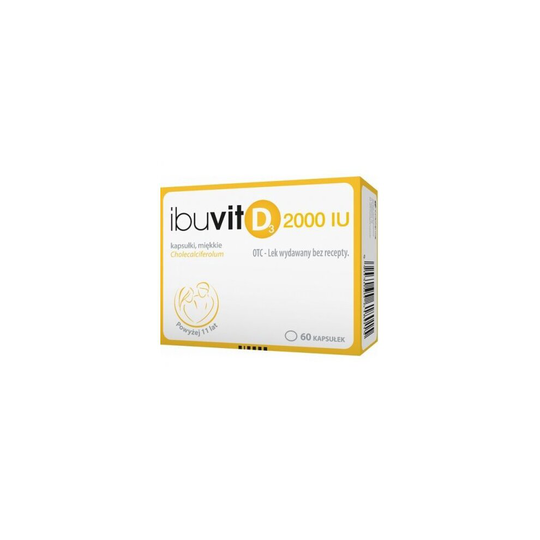 Ibuvit D3 2000 IU - 60 kapsułek