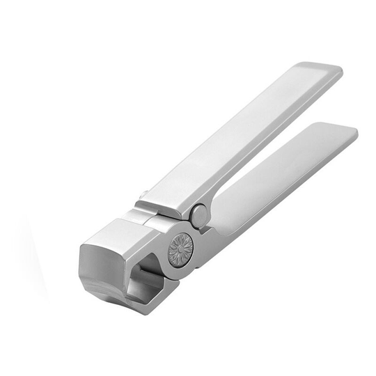 Ilovemilan - Nail Clippers for Men Thick Toenails, 13mm Wide Jaw Opening, with Sharp Curved Blade, Heavy Duty Fingernail Clipper for Seniors Elderly,