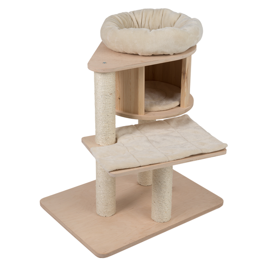 Natural Paradise Scratching Tree - Magnolia S - Cream