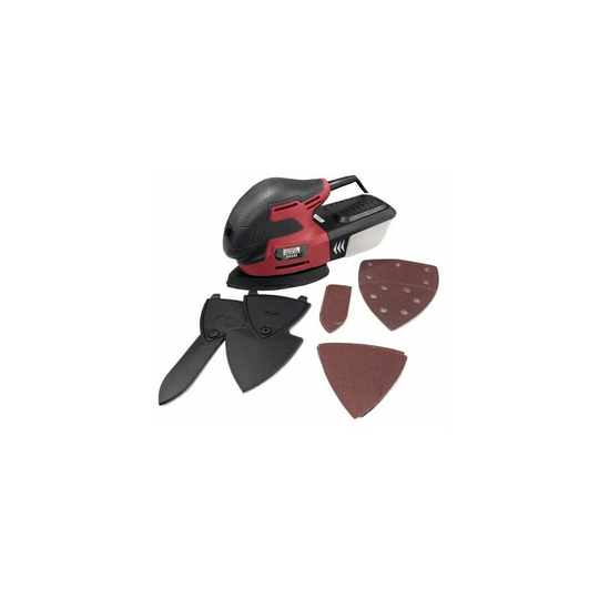 Lumberjack Mouse Detail Sander Electric Sanding Tool with Built in Dust Extraction