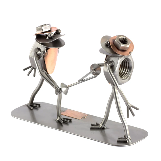 Frog Head Fencing Screw Man Rudnick
