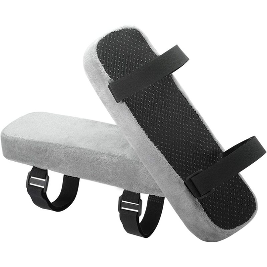 Support Cushion, Foam Cotton Elbow Cushion Arm Pads for Computer Desk, for Arm Pain Relief - Gray