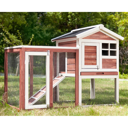 Diez Weather Resistant Rabbit Cage with Ramp