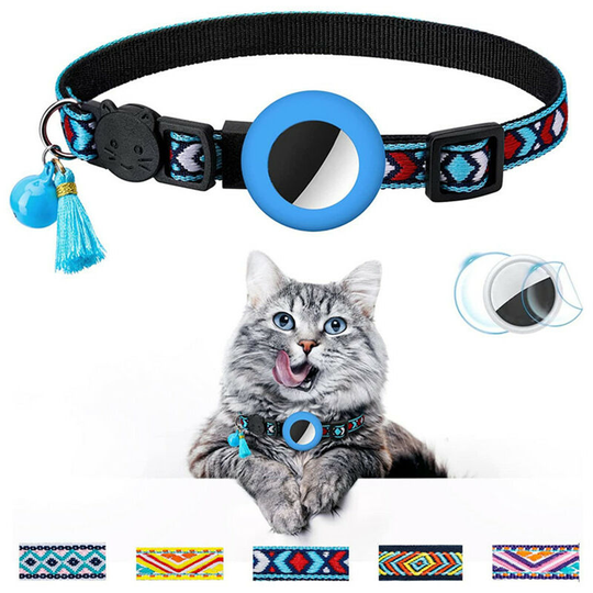 Cat Collar, Pet Collar, for Cats, Small Dogs, Kittens, Blue, 1 Piece