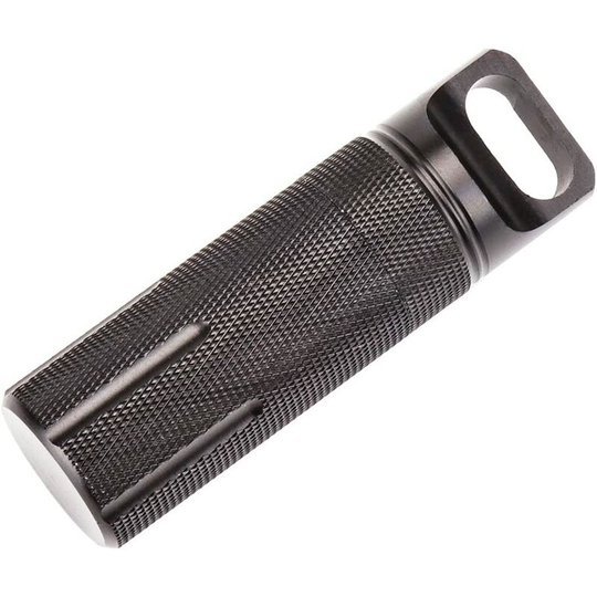 Aougo - Military Grade Airtight edc Accessory Case, 1PCS Waterproof Pill Fob Capsule/match Case Battery Holder Case, Outdoor Survival Storage
