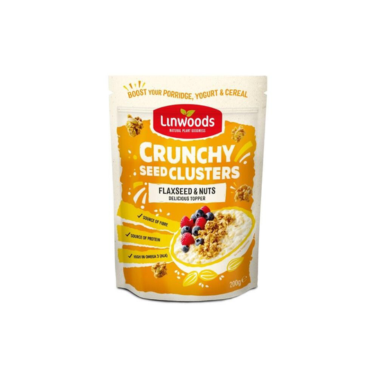 Linwoods Crunchy Seed Clusters Flaxseed & Nuts 200g
