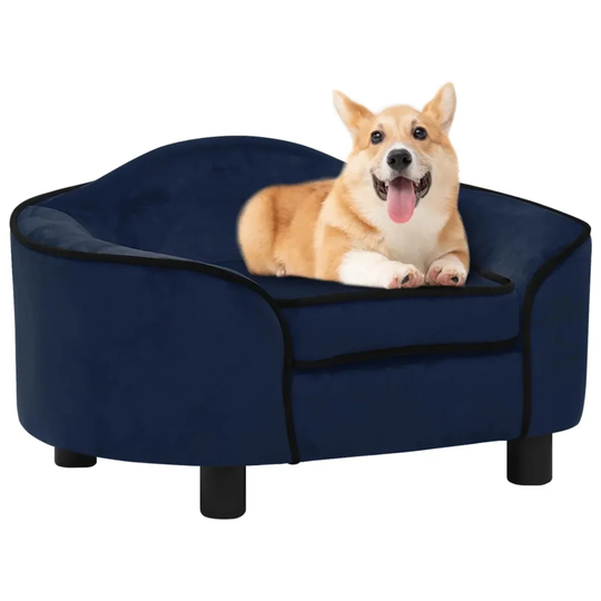 Tazewell Dog Sofa in Blue