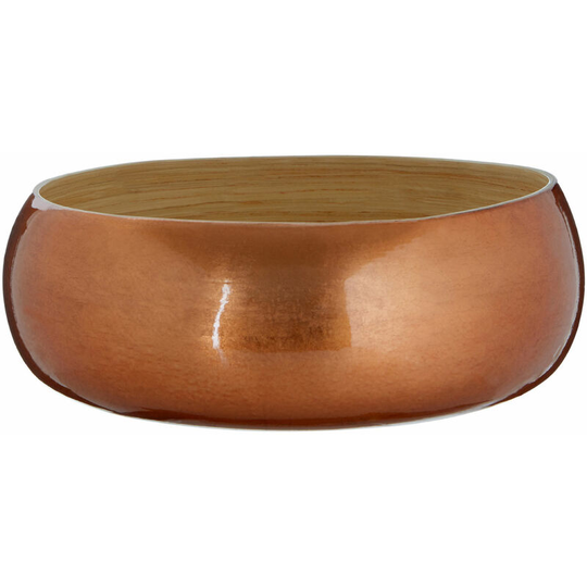 Kyoto Round Medium Rose Gold Bowl - Premier Housewares