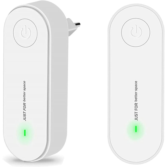 Electronic Repeller 2pcs Ultrasonic Mosquito Repellent Devices Safe for People and Pets Effective Against Insects