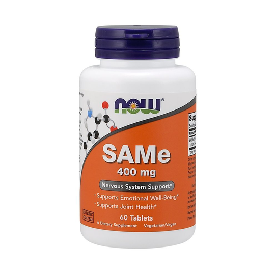 NOW Foods SAMe, 400mg , 60 tablets