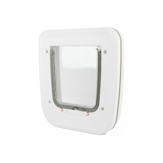 Qersta - Selective Entry, Easy Installation, 4 Manual Lock Options, Energy Saving, Windproof, Convenient, White (New Version)