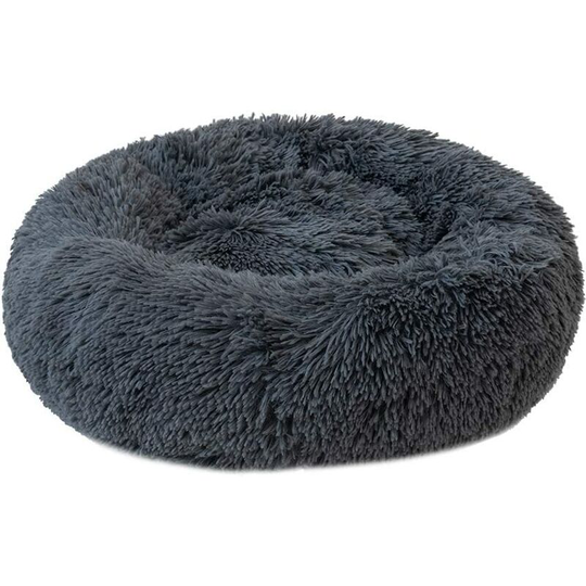 Dog Cat Basket Basket Cushion Bed Winter Round Plush Large Pet Puppy Kitten Kitty, s / m / l / xl, Pink / White / Dark Gray / Light Gray / Light